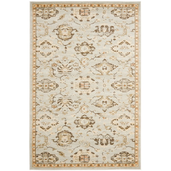 SAFAVIEH Florenteen Emory Abstract Overdyed Area Rug, Grey/Ivory, 5'1" x 7'7"