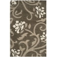 thumbnail image 1 of SAFAVIEH Florida Davin Floral Shag Area Rug, Smoke/Beige, 5'3" x 7'6", 1 of 7