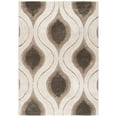 thumbnail image 1 of SAFAVIEH Florida Declan Geometric Swirls Shag Area Rug, Cream/Smoke, 11' x 15', 1 of 11