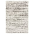 thumbnail image 1 of SAFAVIEH Florida Desmond Damask Shag Area Rug, Grey/Beige, 6'7" x 6'7" Round, 1 of 8