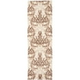 thumbnail image 1 of SAFAVIEH Florida Donald Floral Shag Runner Rug, Beige/Cream, 2'3" x 11'7", 1 of 11