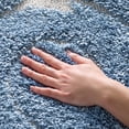 thumbnail image 1 of SAFAVIEH Florida Doug Floral Vines Geometric Shag Area Rug, Light Blue/Cream, 2'3" x 4' - Transitional Modern Design, Light Blue & Cream, Non-Shedding & Easy Cleaning, Ultra Plush Thick Pile, Ideal f, 1 of 12