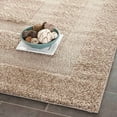 thumbnail image 1 of SAFAVIEH Florida Mason Bordered Shag Area Rug, Beige, 6'7" x 6'7" Square, 1 of 6