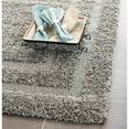 thumbnail image 1 of SAFAVIEH Florida Mason Bordered Shag Area Rug, Grey, 3'3" x 5'3", 1 of 6