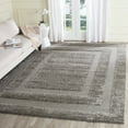 thumbnail image 1 of SAFAVIEH Florida Mason Bordered Shag Area Rug, Grey, 8' x 10', 1 of 7