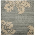 thumbnail image 1 of SAFAVIEH Florida Merrick Floral Shag Area Rug, Grey/Beige, 4' x 4' Square, 1 of 7