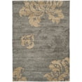 thumbnail image 1 of SAFAVIEH Florida Merrick Floral Shag Area Rug, Grey/Beige, 5'3" x 7'6", 1 of 8
