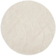 thumbnail image 1 of SAFAVIEH Florida Tabitha Geometric Shag Area Rug, Creme, 3' x 3' Round, 1 of 9