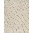thumbnail image 1 of SAFAVIEH Florida Tabitha Geometric Waves Shag Area Rug, Cream/Beige, 5'3" x 7'6", 1 of 11