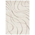 thumbnail image 1 of SAFAVIEH Florida Tamzen Abstract Shag Area Rug, Cream/Beige, 6' x 8', 1 of 12