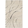 thumbnail image 1 of SAFAVIEH Florida Tamzen Abstract Shag Area Rug, Cream/Grey, 2'3" x 4', 1 of 8
