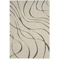 thumbnail image 1 of SAFAVIEH Florida Tamzen Abstract Shag Area Rug, Cream/Grey, 6' x 9', 1 of 10