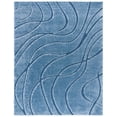 thumbnail image 1 of SAFAVIEH Florida Tamzen Abstract Shag Area Rug, Light Blue/Blue, 11' x 15', 1 of 8