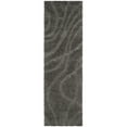 thumbnail image 1 of SAFAVIEH Florida Tamzen Abstract Shag Runner Rug, Grey, 2'3" x 11', 1 of 11