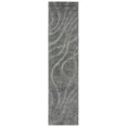 thumbnail image 1 of SAFAVIEH Florida Tamzen Abstract Shag Runner Rug, Grey, 2'3" x 21', 1 of 8