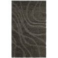thumbnail image 1 of SAFAVIEH Florida Tamzen Abstract Shag Runner Rug, Grey, 2'3" x 5', 1 of 11