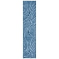 thumbnail image 1 of SAFAVIEH Florida Tamzen Abstract Shag Runner Rug, Light Blue/Blue, 2'3" x 21', 1 of 8