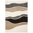 thumbnail image 1 of SAFAVIEH Florida Tyler Geometric Shag Area Rug, Ivory/Grey, 3'3" x 5'3", 1 of 10