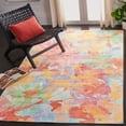 thumbnail image 1 of Safavieh Florist Deloris Floral Polyester Area Rug, Yellow/Plum, 5' x 8', 1 of 10