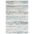 thumbnail image 1 of SAFAVIEH Fontana Danica Abstract Shag Area Rug, Ivory/Green, 9' x 12', 1 of 7