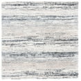 thumbnail image 1 of SAFAVIEH Fontana Danica Abstract Shag Area Rug, Ivory/Grey, 3' x 3' Square, 1 of 8