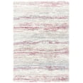thumbnail image 1 of SAFAVIEH Fontana Danica Abstract Shag Area Rug, Ivory/Pink, 3' x 5', 1 of 8