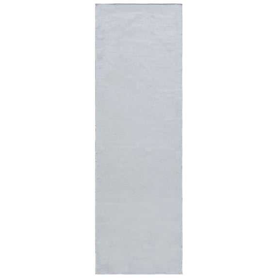 SAFAVIEH Fontana Danita Modern Shag Area Rug, Ivory/Grey, 3' x 3' Round
