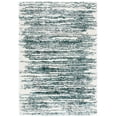 thumbnail image 1 of SAFAVIEH Fontana Danny Abstract Shag Area Rug, Green/Ivory, 6'7" x 9', 1 of 7