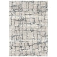 thumbnail image 1 of SAFAVIEH Fontana Daphne Block Shag Area Rug, Ivory/Grey, 2'3" x 4', 1 of 9