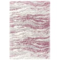 thumbnail image 1 of SAFAVIEH Fontana Darien Abstract Shag Area Rug, Pink/Grey, 10' x 14', 1 of 8