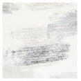 thumbnail image 1 of SAFAVIEH Fontana Darrell Abstract Shag Area Rug, Ivory/Grey, 6'7" x 6'7" Square, 1 of 8