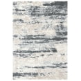 thumbnail image 1 of SAFAVIEH Fontana Data Abstract Shag Area Rug, Grey/Ivory, 2'3" x 4', 1 of 9