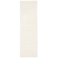 thumbnail image 1 of SAFAVIEH Fontana Jamie Solid Plush Shag Runner Rug, Ivory, 2'3" x 18', 1 of 7
