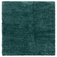 thumbnail image 1 of SAFAVIEH Fontana Jamie Solid Shag Area Rug, Dark Green, 6'7" x 6'7" Square, 1 of 7