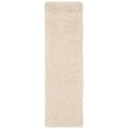 thumbnail image 1 of SAFAVIEH Fontana Jamie Solid Shag Runner Rug, Creme, 2'3" x 14', 1 of 7