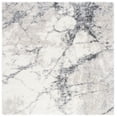 thumbnail image 1 of SAFAVIEH Fontana Shag Damri Classic Plush Area Rug, Ivory/Grey, 6'7" x 6'7" Square, 1 of 8