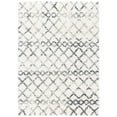 thumbnail image 1 of SAFAVIEH Fontana Shag Daniel Diamond Plush Area Rug, Ivory/Grey, 9' x 12', 1 of 10