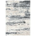 thumbnail image 1 of SAFAVIEH Fontana Shag Dara Abstract Plush Area Rug, Grey/Ivory, 9' x 12', 1 of 5