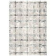 thumbnail image 1 of SAFAVIEH Fontana Shag Daria Geometric Plush Area Rug, Grey/Ivory, 10' x 14', 1 of 5