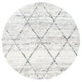 thumbnail image 1 of SAFAVIEH Fontana Shag Darina Diamond Plush Area Rug, Grey/Ivory, 12' x 12' Round, 1 of 9