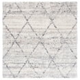 thumbnail image 1 of SAFAVIEH Fontana Shag Darina Diamond Plush Area Rug, Grey/Ivory, 12' x 12' Square, 1 of 9