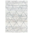 thumbnail image 1 of SAFAVIEH Fontana Shag Darina Diamond Plush Area Rug, Turquoise/Ivory, 6'7" x 9', 1 of 7