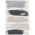 thumbnail image 1 of SAFAVIEH Fontana Shag Dashiell Abstract Plush Area Rug, Grey/Ivory, 2' x 3', 1 of 4
