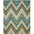 thumbnail image 1 of SAFAVIEH Four Seasons Carolus Geometric Area Rug, Blue/Multi, 5' x 7', 1 of 5