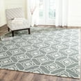 thumbnail image 1 of SAFAVIEH Four Seasons Delbert Trellis Polyester Area Rug, Grey/Ivory, 8' x 10', 1 of 6