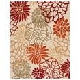 thumbnail image 1 of SAFAVIEH Four Seasons Emmalyn Floral Area Rug, Beige/Green, 5' x 7', 1 of 4