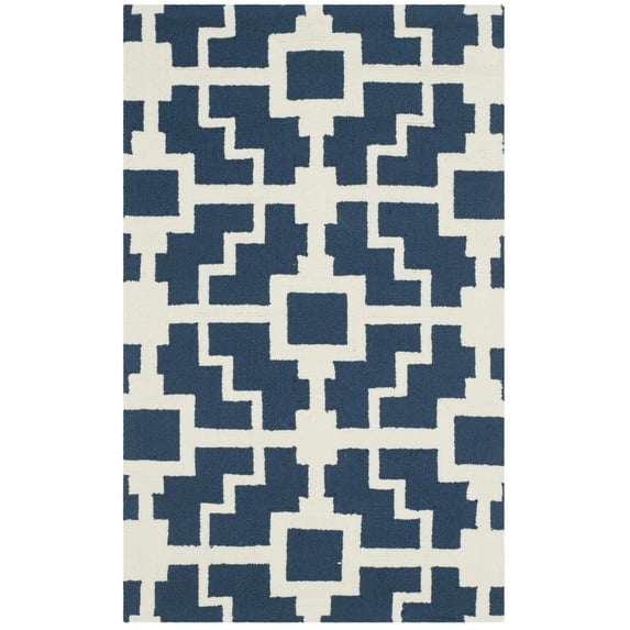 SAFAVIEH Four Seasons FRS245H Navy / Ivory Rug