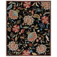 thumbnail image 1 of SAFAVIEH Four Seasons FRS435B Black / Purple Rug, 1 of 7