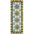thumbnail image 1 of SAFAVIEH Four Seasons FRS449A Tan / Blue Rug, 1 of 4
