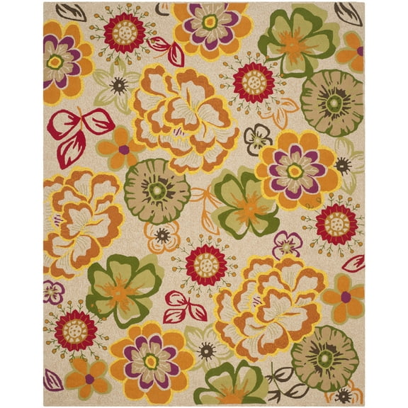 Safavieh Four Seasons Lisette Novelty Flowers Area Rug Or Runner